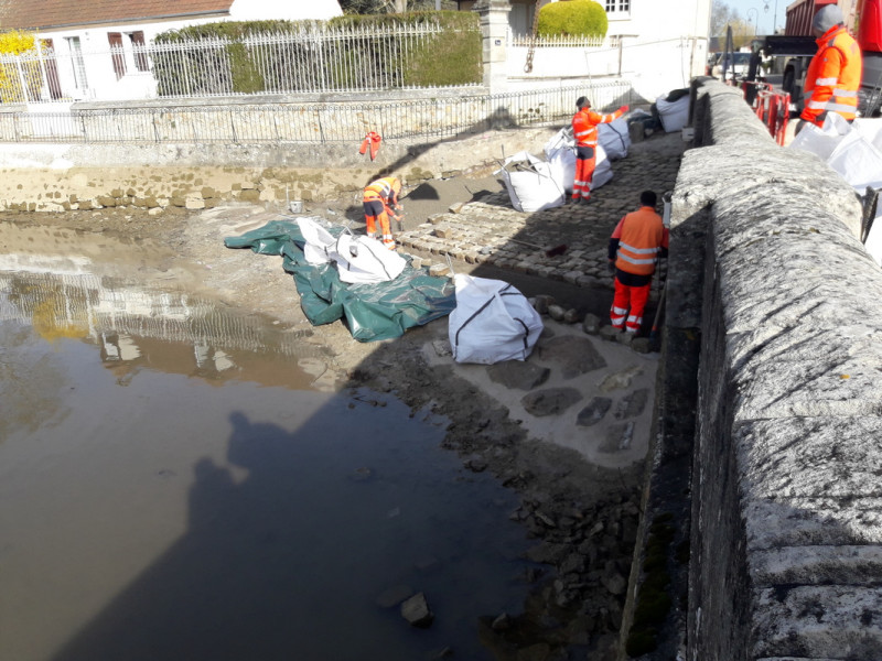 Travaux rampe Nord